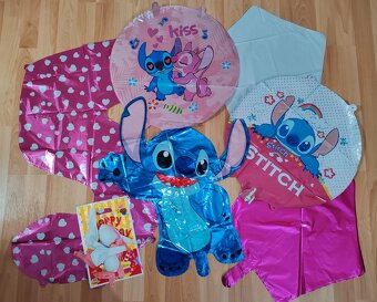 Nové balóny Stitch- sada AŽ 15/16/17 kusov - 12