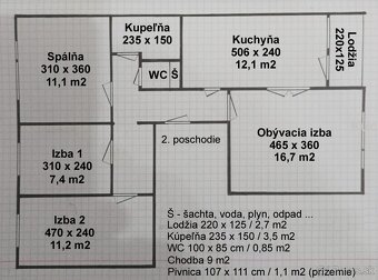 Priestranný 4 izbový byt v Piešťanoch - 12