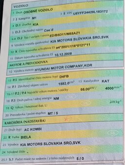 Kia Cee`d 1,6 CRDi 1800€ (1700€) - 12