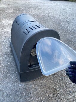 Mačací záchod a prepravka Ferplast - 12