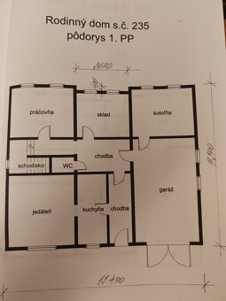 Na predaj rodinný dom Brezová pod Bradlom - 12
