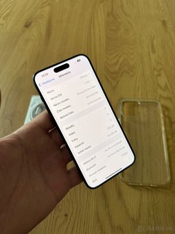 iPhone 15 Pro Max 256 gb Blue Titanium v záruke - 12