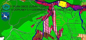 Na predaj stavebné pozemky + trvalý trávny porast, Zubák - 12