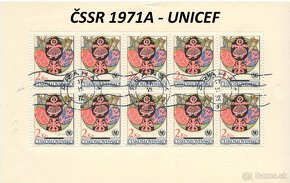 Poštové známky, filatelia: ČSSR, desaťbloky B - 12