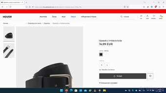 Podkolienky Zlatan 2 páry, Opasok Textilný, Eko Koža, Koža - 12