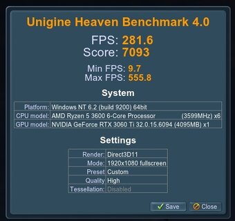 Predám herný PC v TOP stave / Ryzen 5 + 32GB + RTX3060ti - 12