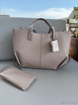 Polene kabelky cyme, taupe - 12
