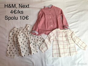Oblečenie dievčatko 110 - 12