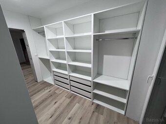 Predám šatníkové regále - úplne NOVE - DEKOR - Biela - 12