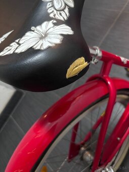 Dámsky mestský retro bicykel Electra Cruiser 1 červený - 12