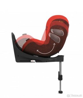 cybex base Z platinu + autosedazka Z platinum červená - 12