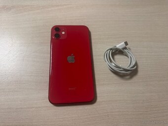 Predám iPhone 11 128GB Red - 12