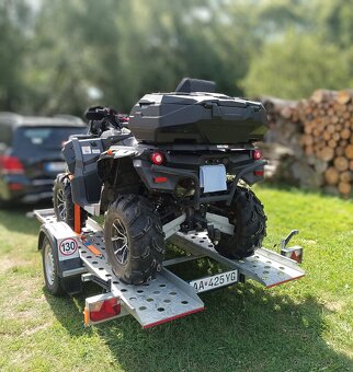 Prívesný vozík / Prepravník / na motocykel , atv. - 12