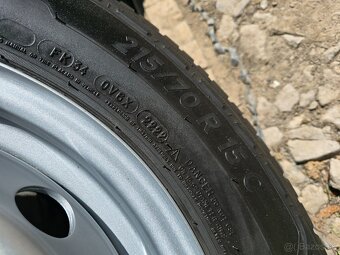 Letná Sada BOXER/DUCATO/JUMPER 215/70 R15 C - 12