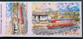 Pohľadnice vlaky 150.rokov železníc SR - 12