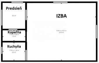 CHATA S POZEMKOM BARDEJOVSKÉ KÚPELE - 12