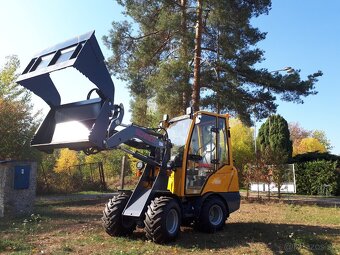 mininakladač Schmidt 3530, motor Kubota - 12