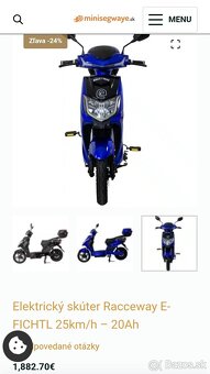 E-fichtl moped skuter elektricky elektrobabeta - 12
