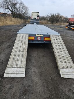návěs plošinový NOOTEBOOM r.2011, ROZTAHOVACÍ o 8M - 12