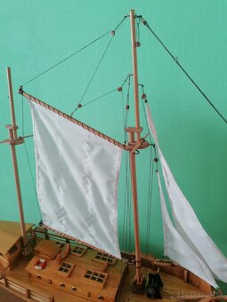 Veľký model lode handmade - 12