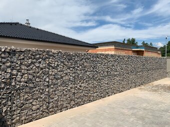 GABIONY, gabionové ploty a oporné múry na kľúč. - 12