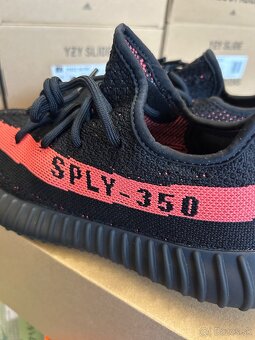 Adidas Yeezy Boost 350 V2 Core Black Red, 38.5 - 12