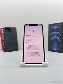 iPhone 12 PRO 128GB BLUE TOP STAV NOVÁ BATÉRIA 100% - 12