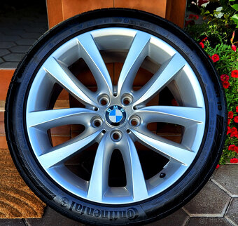 alu R19 5x120, dvojrozmer, orig. BMW 5, F10, F11 + pneu - 12