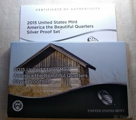 8x Strieborných proof sád "America the Beautiful" 2010-201 - 12