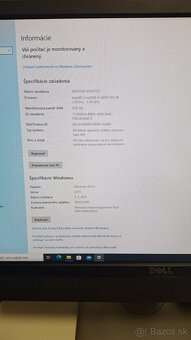 Dell počítač i5 / 8GB RAM / 465GB / Windows 10 Pro + monitor - 12