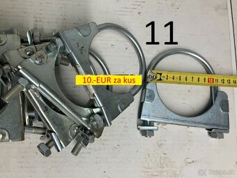 Spony a svorky na výfuk - 12