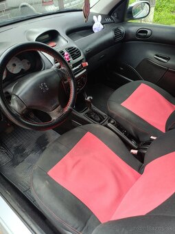Predám PEUGEOT 206, 1.4E, HATCHBACK 5DV. - 12