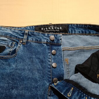 John Richmand RICH modré džínsy rifle jeans W40 - 12