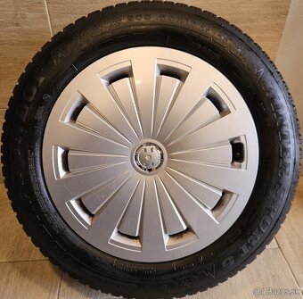 Originálna zimná sada VW - 5x112r16 + 205/60 r16 96H - 12