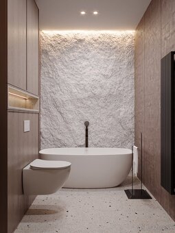 6 izb. skolaudovaný viladom (235 m²) bazén, vstupo do lesa - 12