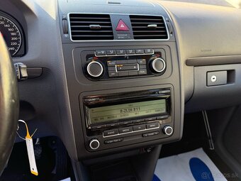 ► VW TOURAN CROSS 1,4 TSI - 103 kW, PARK. SENZORY ◄ - 12
