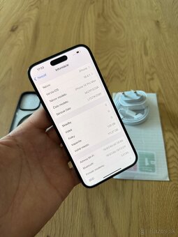 iPhone 14 Pro Max 128 gb Space black v záruke +prislušenstvo - 12