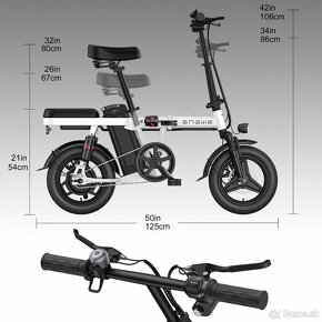 Predám  skladací elektro bicykel - 12