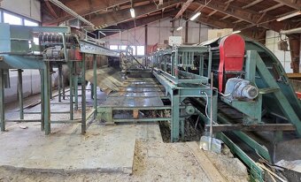 katr drevo 40-50m3/den linka G710+G560 porez rámová pila - 12