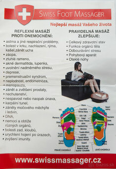 MASÁŽNY PRÍSTROJ SWISS FOOT MASSAGER - 12