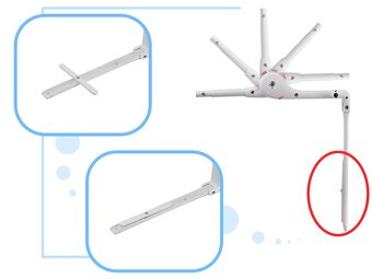 Bezpečnostná zábrana na posteľ 120 cm viac farieb - 12