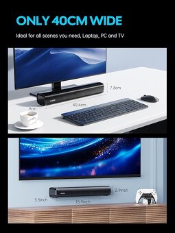 Soundbar MEVOSTO D7-3 – 60 W - 12