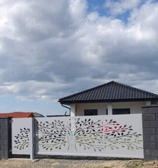 Brány, ploty, zábradlia, železné brány, hliníkové brány - 12