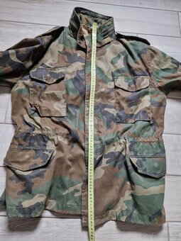 Pánská polní parka M65 Woodland velikost L #a018 - 12