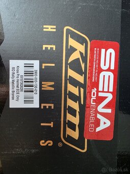 Helma na motorku - Klim
MD Raly Metallic Bronze - 12