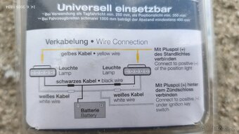 DRL LED denné svetlá uni. EU Homologizácia - 12
