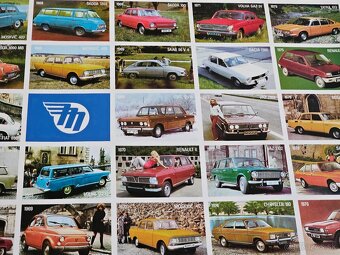 plakát mototechna motokov Volha škoda fiat tatra trabant VAZ - 12