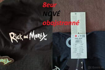 Šiltovka Jordan, 2Pac, Jurský Park, Klobúk Rick and Morty - 12