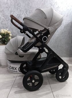 TERÉNNA TROJKOMBINÁCIA STOKKE TRAILZ BLACK GREY MELANGE - 12