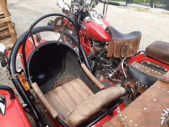 Predám Harley Davidson+ sidecar WLC 750cm3 - 12